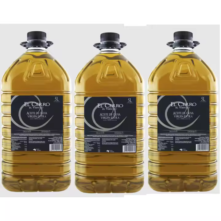Aceite De Oliva Virgen Extra EL CERRO EL VIENTO 15Litros Garantizado Recién Enlatado 100% Fresco - 1
