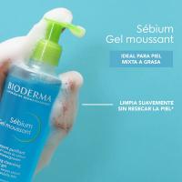 BIODERMA SEBIUM GEL MOUSSANT 2X200ML - details 1