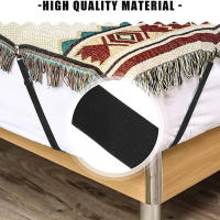 2 PCS Fijadores De Sábanas Elásticos Ajustables Para Colchones Y Sofás Clips De Adaptación Plana Para Cama Material De Poliéster 100% - details 14