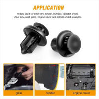200Pcs Clavos De Plástico Para Coche Clip De Fijación Para Parachoques Y Puertas Kit De Reparación De Retenci\u00f3n De Panel De Puerta Y Retenedor De Bumper Herramientas Automotrices - details 1