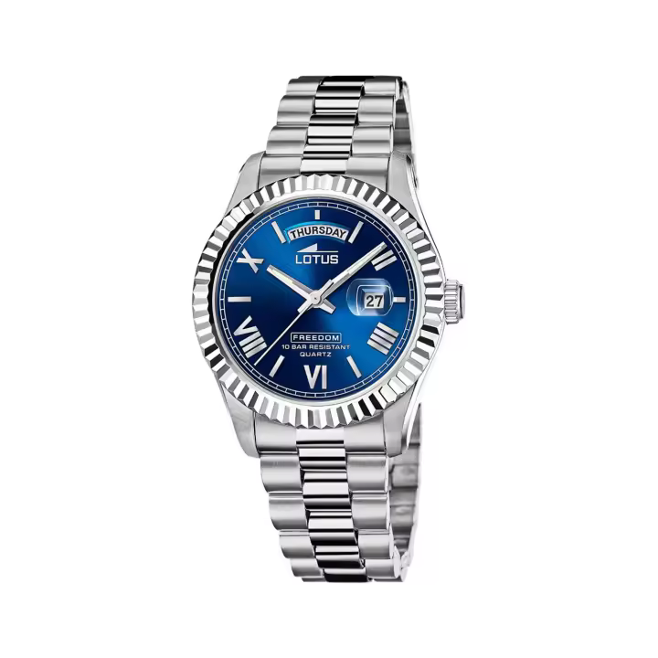 Lotus FREEDOM 18854/2 Reloj de hombre - Acero con esfera azul - 1