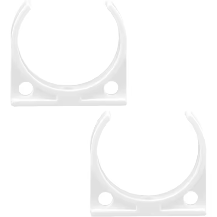 Qrity 2 PCS Clips individuales, 57x62mm Filtro de purificador de Agua Clip Clamp, Clip de filtro de Agua para carcasa de ósmosis inversa RO - 1