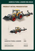 Bloques De Construcción Educativos City Farm Farmer Mower Sower Harvester Juguetes Para Niños Bloques De Plástico ABS Compatible Con Lego Regalos Para Niños Mayores De 3 Años - details 5