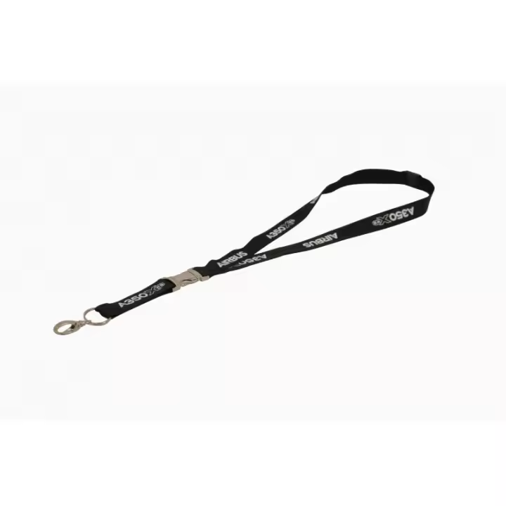 Lanyard Airbus A350 XWB Carbon AeroStore Spain SH114   Lanyard de aviacion - 1