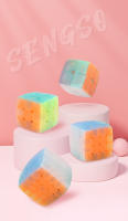 SENGSO Jelly Color Cubo Mágico De Colores Juguetes Antiestrés Para Niños 2x2 3x3 4x4 5x5 Cubo Profesional De Alta Calidad - details 0