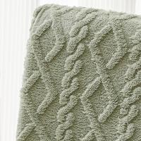 Funda De Silla De Comedor Gruesa Tela Jacquard Suave Cubierta Elástica Para Oficina Silla De Sala De Estar Color Sólido Fundas De Silla Para Boda Y Banquete - details 21