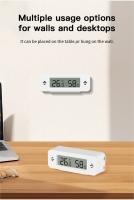 Termómetro Y Higrómetro Inteligente Mini WiFi Tuya Compatible Con Google Home Yandex Alexa Control Remoto Por App Con Alarma - details 10