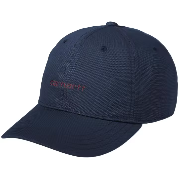 Gorra Carhartt WIP Canvas Script para unisex en color azul - 1