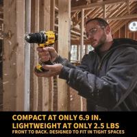Taladro De Impacto Inalámbrico Dewalt DCD800 2000RPM Con Broca Sin Escobillas De 1/2 Pulgada Herramienta Eléctrica Para Batería Dewalt 20V - details 3