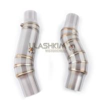 Sistema De Escape Completo Para Motocicleta Kawasaki Z1000 Z1 Ninja1000 Modificado Middle Link Pipe Muffler 2003-2017 Acero Inoxidable - details 9