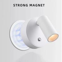 Lámpara De Pared LED Ajustable Y Rotable Con 3 Niveles De Brillo Y 3 Modos De Color Luz Nocturna Iluminación Indirecta Para Cocina Comedor Dormitorio Estudio - details 3