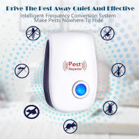 Repelente Ultrasonido Pest Reject Para Control De Plagas En El Hogar Dispositivo Repelente De Ratones Insectos Y Araña Mosquitos Y Cochinillas - details 1