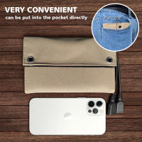 Panel Solar JMUYTOP Portátil Plegable Y Impermeable 5V Para Carga De Teléfono Móvil Y Power Bank Ideal Para Camping Al Aire Libre - details 10