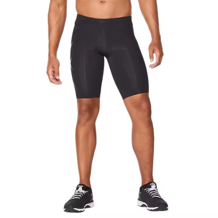 Ropa hombre Mallas 2xu Mallas Cortas Core Negro - 1