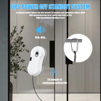 Robot Limpiaventanas Ultra Delgado 7.5cm con 2800Pa Succión 3 Modos Automáticos Protección contra Cortes de Luz 20 Minutos Depósito de Agua 35ml Aspiradora para Cristales Incluye Cuerda de Seguridad y Control Remoto Robot Limpiaventanas - details 1