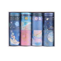 Juego de 20 Rollos de Washi con diseño de Cielo Estrellado cósmico, 5/15/30/50mm de ancho, con diseño de planetas, Lunas y Estellas, addesiva Japonesa decorativa - details 3