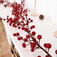 1PC Vigna De Frutas Simulación De La Fortuna Para Navidad Decoración De Hogar Cocina Restaurante Actividades Al Aire Libre Jardín Paisaje - details 8