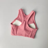 Top De Yoga Para Mujer Racerback Unipiece Secado Rápido Deporte Fitness Ropa Deportiva Sin Mangas Para Correr Y Uso Externo - details 2