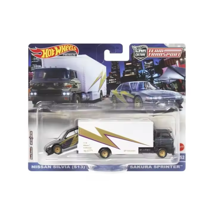Hot Wheels Vehículo Team Transport Mattel FLF56 Vehículos miniatura a escala - 1