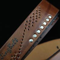 Cinturón De Cuero Genuino Para Hombres De Calidad Superior Con Hebilla Clásica Negocios Cowboy Vintage Ancho 3.7 Cm - details 12