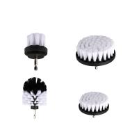 Cepillo de limpieza de taladro de 4 piezas, cepillo para taladro coche azulejo alfombra bañera cocina inodoro blanco - details 0