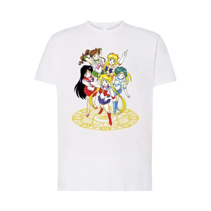 Sailors #2 - Camiseta de la serie de anime / manga sailor moon - algodón premium unisex - 1