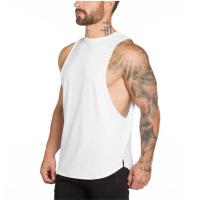 Chaleco Transpirable Para Hombre Color Sólido Verano Estilo Casual Cuello Redondo Absorbente De Humedad T-Shirt Deportiva - details 14