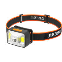 Linterna Frontal Recargable Mini USB Para Camping Y Pesca Luz Roja De Advertencia Exterior Luz De Iluminación Exterior - details 6