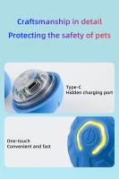 Juguete Interactivo Para Perros Y Gatos Bola Saltarina Inteligente Auto-Movilizable Resistente Al Masticar Carga USB Para Juego Interactivo - details 4
