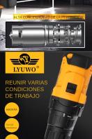 LYUWO12V Taladro Eléctrico Sin Cable De Alta Torque Con Motor Brushless Mini Taladro De Impacto Portátil Cargable Herramienta Eléctrica Para Tornillos - details 6