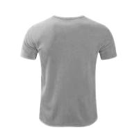 Camiseta De Hombre Para Gimnasio Y Correr Con Manga Corta Secado Rápido Absorbedor De Humedad Cuello Redondo Ligera Para Entrenamiento Y Ejercicio Deporte - details 9