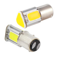 Bombilla LED De Señal De Giro S25 1156 BA15S P5W 1157 Bay15d Luz De Indicador Para Coche 4 Cara DRL CANBUS 12V DC Alta Brillo - details 3