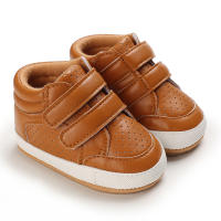 Zapatos Para Bebé 0-18 Meses Niño Y Niña Suéter De Cuero PU Suave Suela De Goma Antideslizante Zapatos Casuales Para Todoterreno - details 22