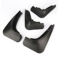 Juego De 4 Piezas De Guardabarros Universales Para Ruedas Delanteras Y Traseras De Coche Protección De Neumáticos Accesorios De Automóvil Con Tornillos - details 1