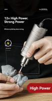 Mini Taladro Eléctrico De Alta Potencia Con 5 Velocidades Regulables Herramienta Rotativa Micro Para Grabado Y Perforación Máquina De Perforación Con Velocidad De 5500-28000RPM - details 3