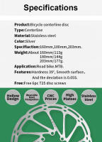 Rotura De Freno De Bicicleta Centerline 160mm 180mm 203mm Con 6 Tornillos T25 Disco De Freno Para MTB Y Bicicletas De Carretera Piezas De Freno Hydraulico - details 1
