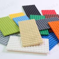 4PCS Bloques De Construcción Plásticos 8x16 Puntos Con Placas De Base Juguetes Compatible Con Ciudad Clásica Para Niños - details 2