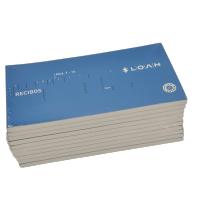 Pack De 10 Talonarios De Recibos Clásico Con Matriz  (100 Hojas por Talonario ) Md.- T-16 - Loan - details 0