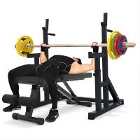 Ozio Fitness Soporte Rack Negro Ajustable Power Levantamiento de Pesas Multifuncional Fitness - details 0