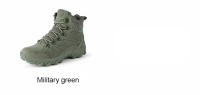 Botas De Entrenamiento De Combate En Desierto Para Hombres Antideslizantes Resistente Al Desgaste Para Camping Montañismo Pesca Caza Senderismo Zapatillas De Exterior - details 7