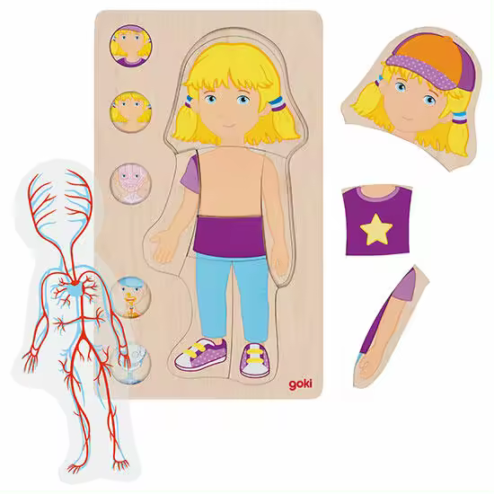 Puzle capas niña - 1