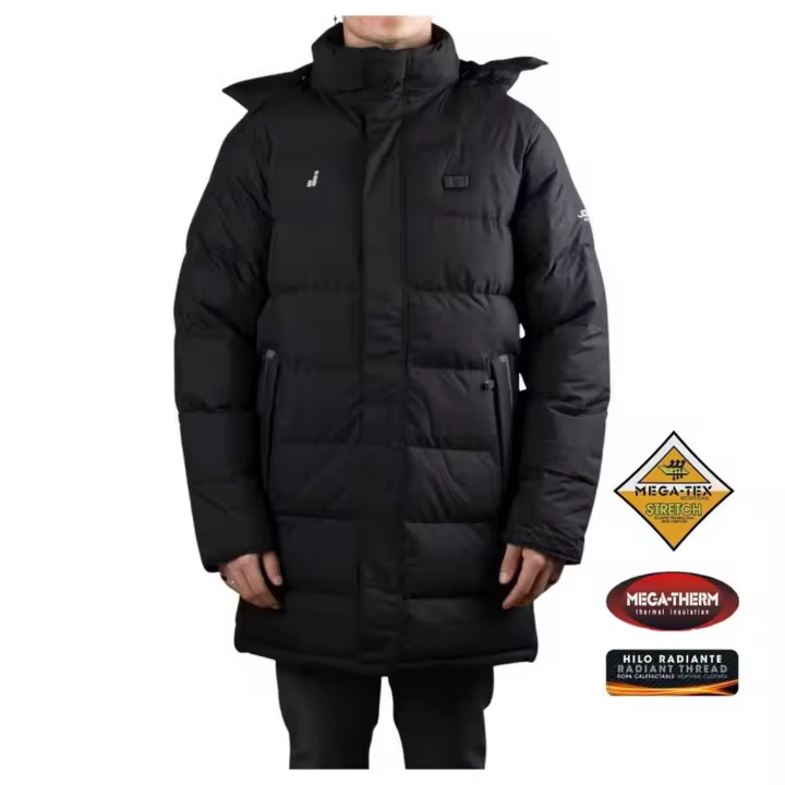 Abrigo Joluvi Heat Oslo para hombre en color negro - 1