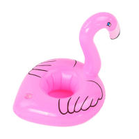 Soporte De Bebida Inflable Flotante En PVC Para Piscina Juguete Inflable Para Playa Verano Y Vacaciones En Forma De Flamenco - details 1