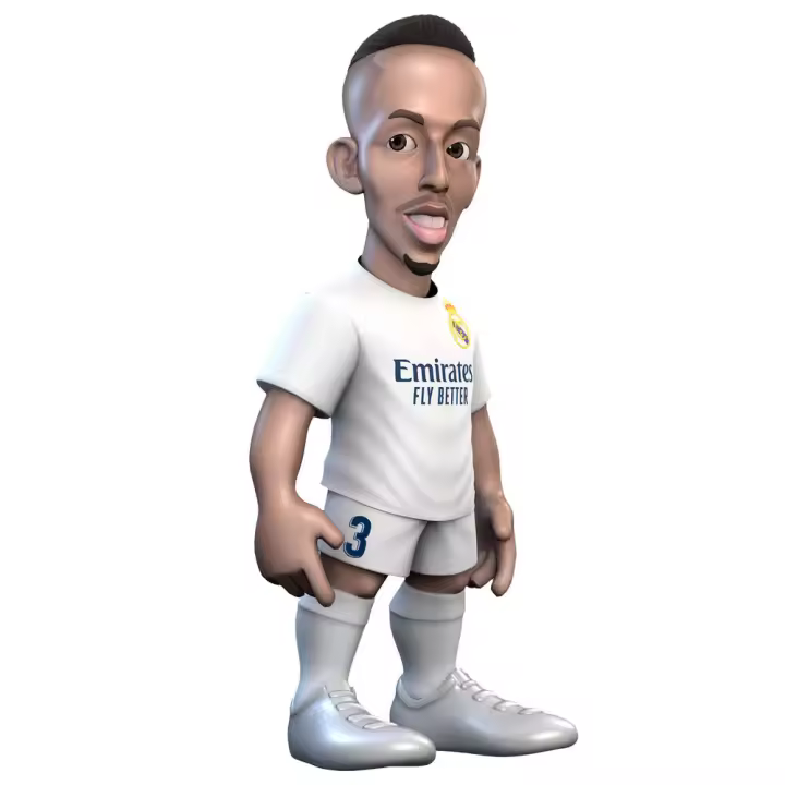 Figura Minix Eder Militao Real Madrid 12cmFigura  Coleccionable - Idea de Regalo- Mercancia Oficial - Juguetes para Niños y Adultos - Movies Fans - Muñeco para Coleccionistas y Exposición - 1