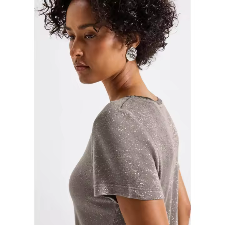 Street One Mod. PS323566 - Camiseta manga corta brillante para mujer - 1