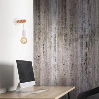 Lámpara De Pared Vintage En Madera Retro Fijación En Pared Luz Interior Decorativa Para Hogar Comedor Dormitorio Iluminación - details 2