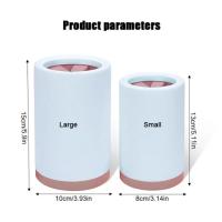 Lavadora Automática De Pies Para Mascotas De Silicona Cuchara De Limpieza Para Patas De Perro Y Gato Contenedor Rápido Para Baño De Animales - details 1