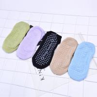 Calcetines De Yoga Para Mujer Algodón Peinado Antideslizantes Para Pilates Fitness Danza Profesional Calcetines Deportivos - details 3
