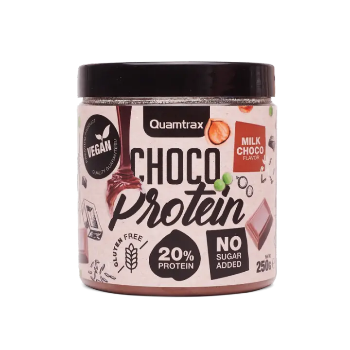 Choco Vegan Protein 250gr - Quamtrax - 1
