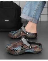 Sandalias De Hombre De Talla Grande Para Verano Moda Plataforma Cómodas Clogs Con Eje En EVA Zapatos De Jardín Slip-On Para Playa - details 4